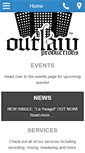 Mobile Screenshot of djoutlaw.com